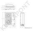 LG FM41AH osztódobozos multi kültéri egység max 7 beltéri R410a 13,5KW