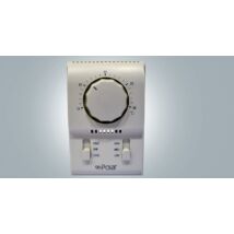 Polar AFI-0300A analóg fan-coil termosztát 2 és 4 csöves, falsíkra szerelhető logo nélkül