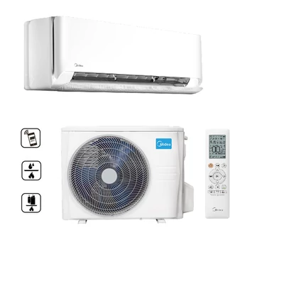 MIDEA MCB-18-SP Breezeless E oldalfali split 5 kW, fehér klíma szett