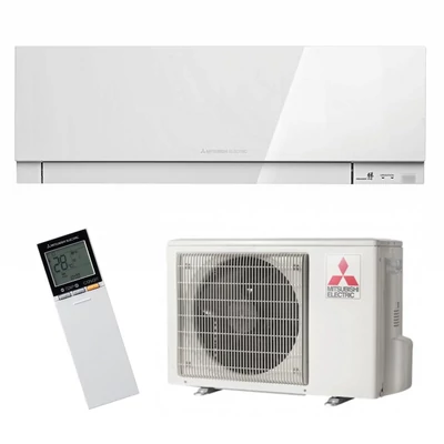 MITSUBISHI ZEN MSZ/MUZ-EF35VEW fehér oldalfali monosplit klíma szett R410a 3,5KW