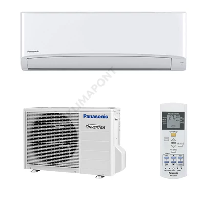 Panasonic KIT-TE25-TKE Invertes oldalfali klíma 