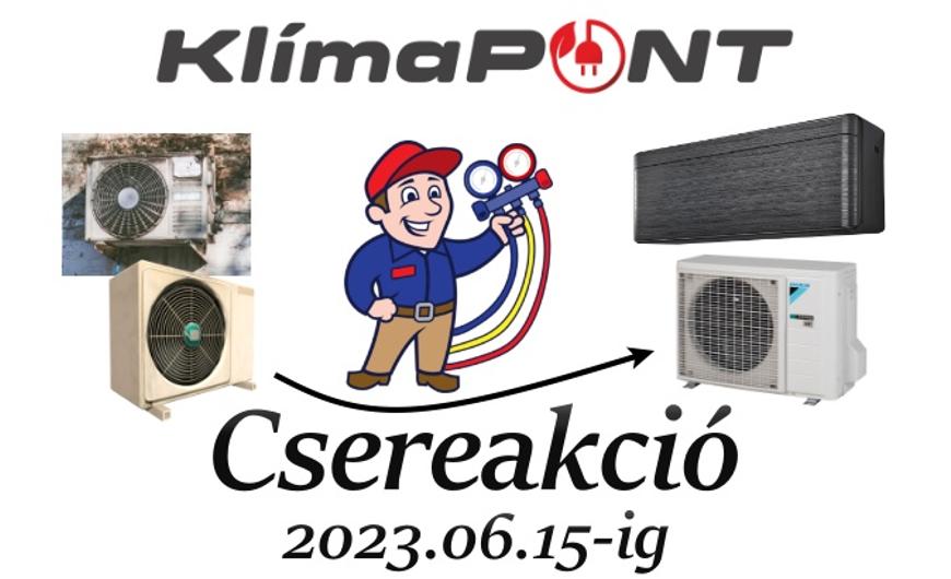 Klíma csereakció 2023
